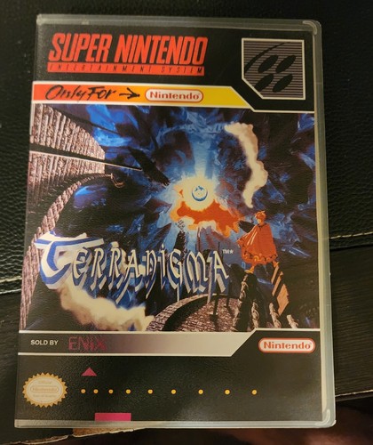 Terranigma snes box only - snes,